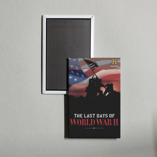 The Last Days of World War II TV Show Fridge Magnet