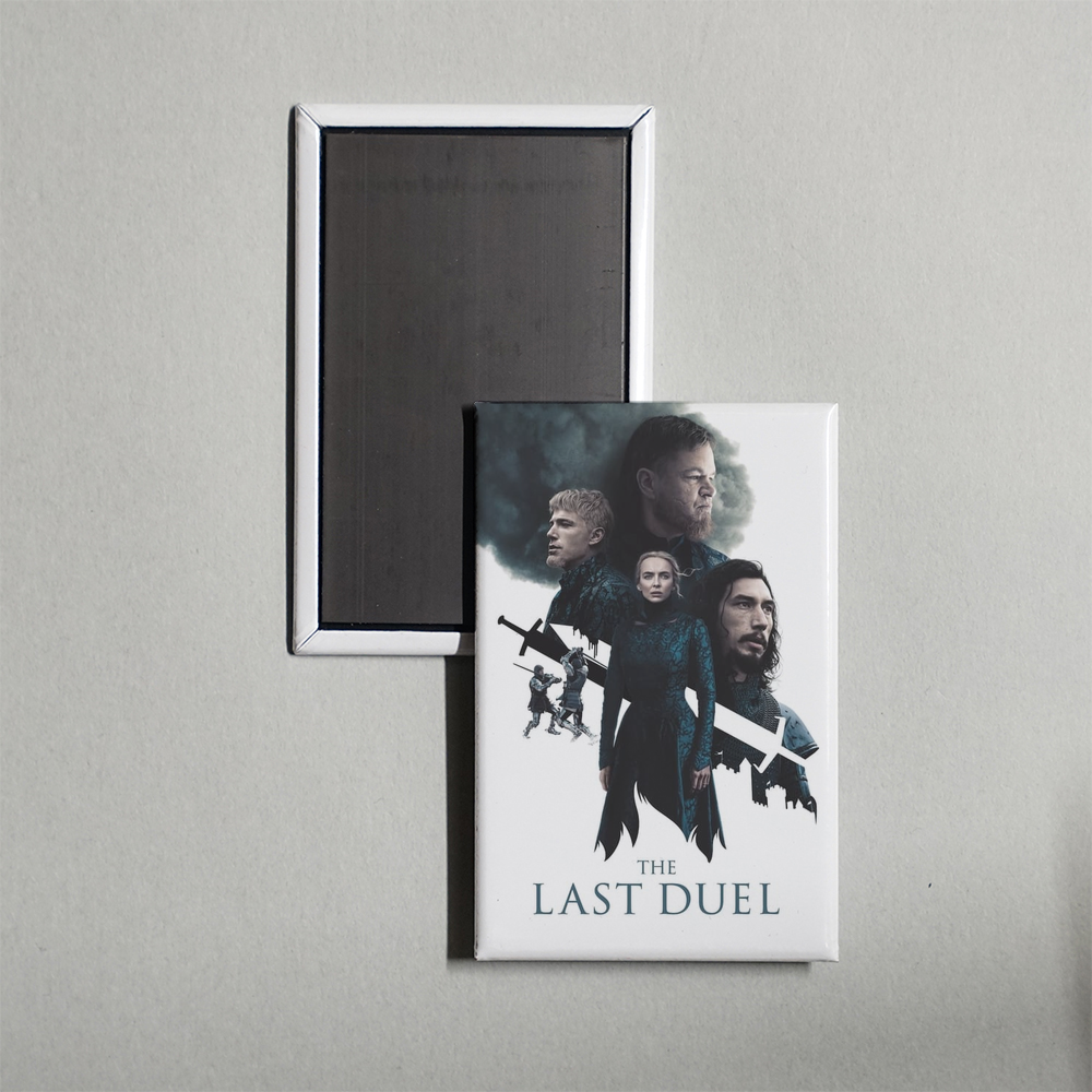 The Last Duel Mini Movie Fridge Magnet