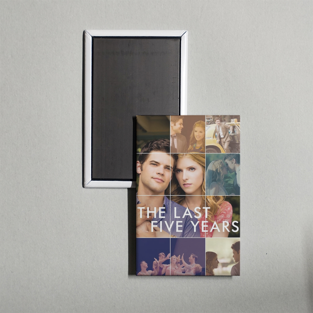 The Last Five Years Mini Movie Fridge Magnet