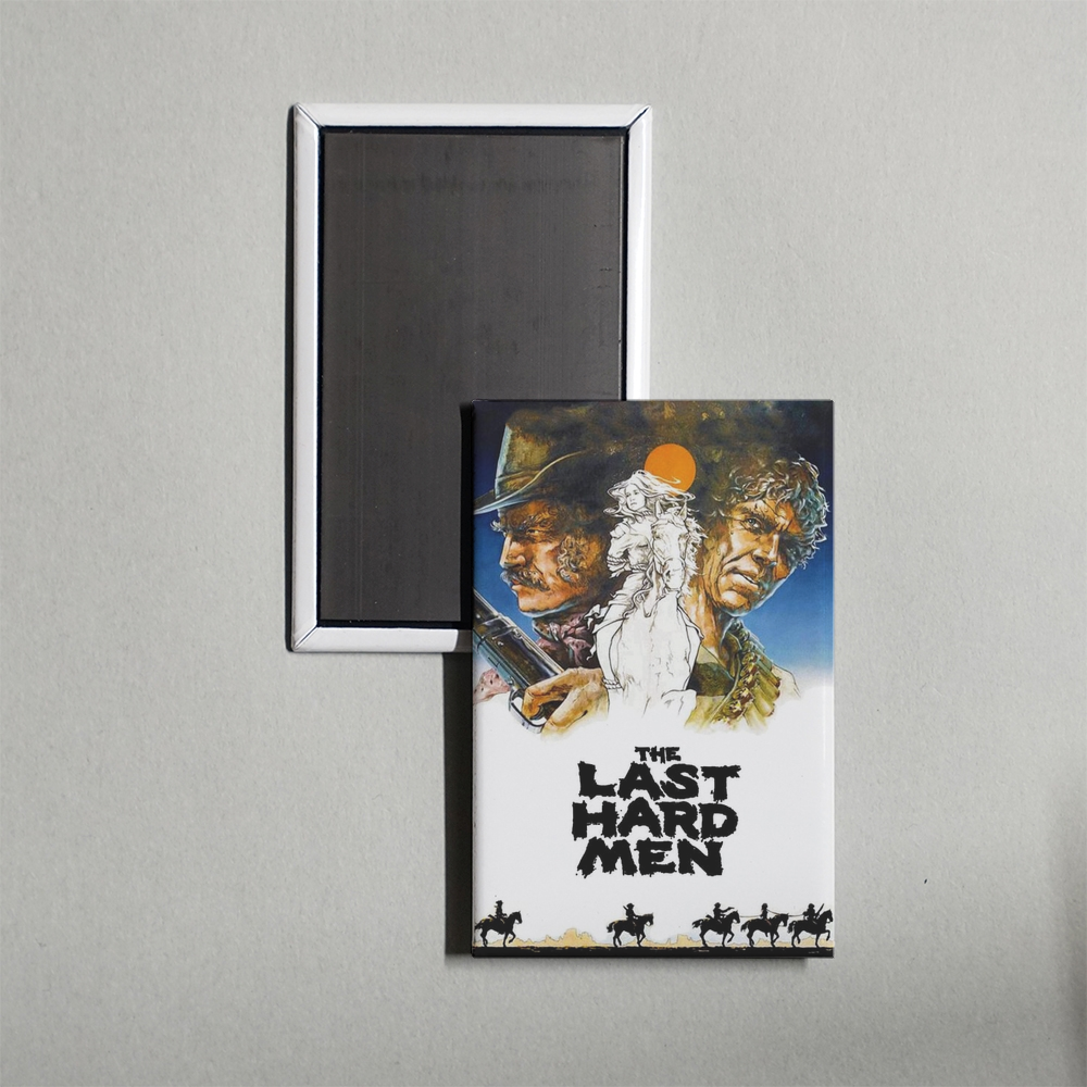 The Last Hard Men Mini Movie Fridge Magnet