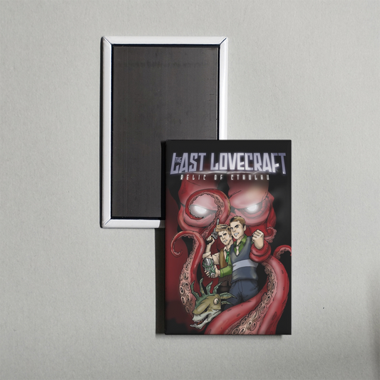 The Last Lovecraft Relic of Cthulhu Mini Movie Fridge Magnet