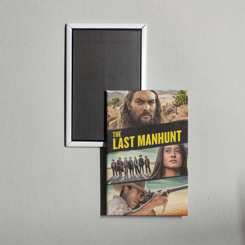 The Last Manhunt Mini Movie Fridge Magnet