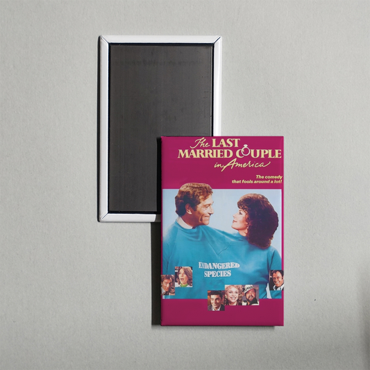 The Last Married Couple in America Mini Movie Fridge Magnet