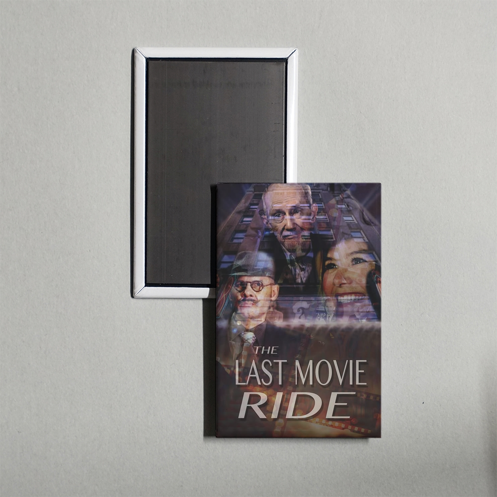 The Last Movie Ride Mini Movie Fridge Magnet