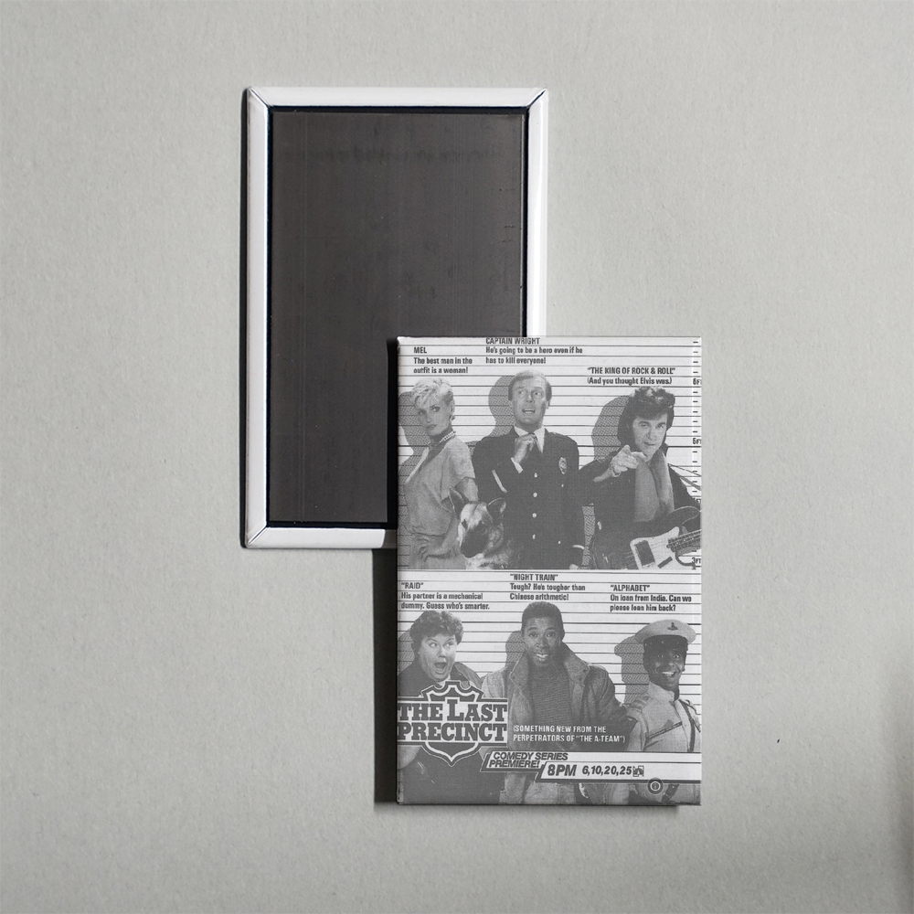 The Last Precinct Mini Movie Fridge Magnet
