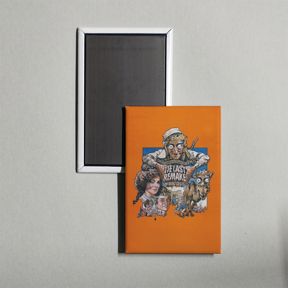 The Last Remake of Beau Geste Mini Movie Fridge Magnet