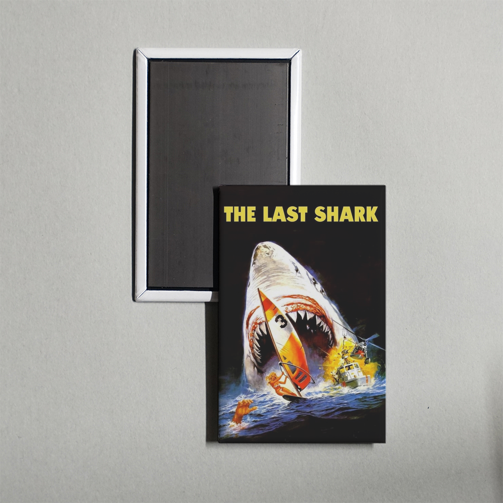The Last Shark Mini Movie Fridge Magnet
