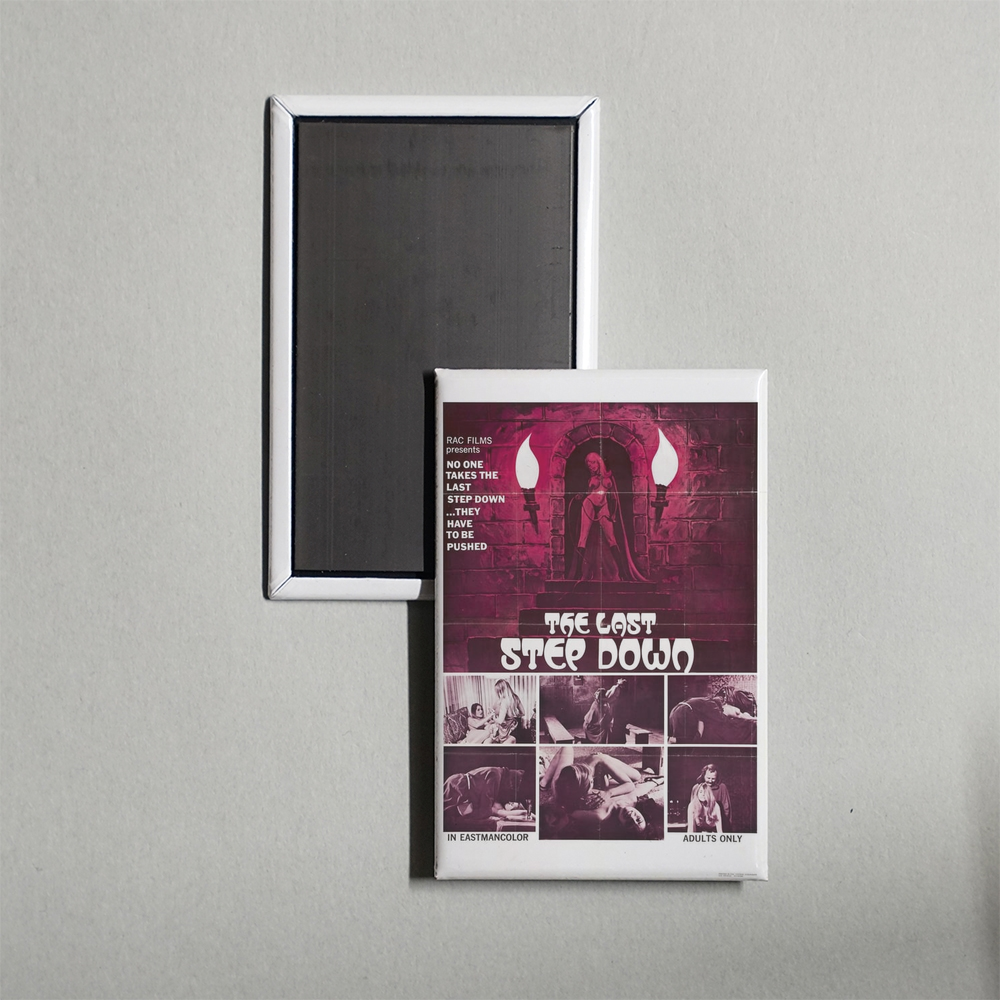 The Last Step Down Mini Movie Fridge Magnet
