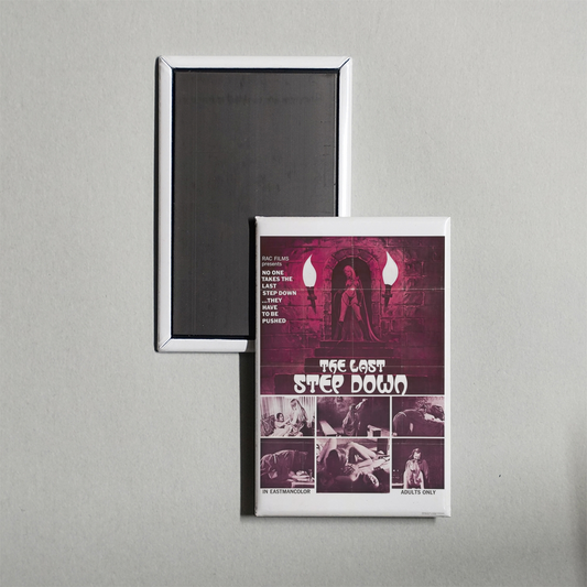The Last Step Down Mini Movie Fridge Magnet