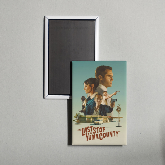 The Last Stop in Yuma County Mini Movie Fridge Magnet
