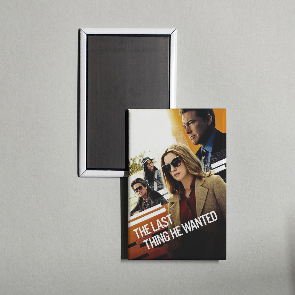 The Last Thing He Wanted Mini Movie Fridge Magnet