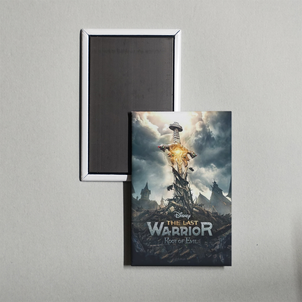 The Last Warrior Root of Evil Mini Movie Fridge Magnet