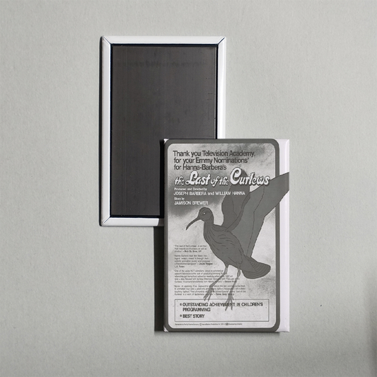The Last of the Curlews Mini Movie Fridge Magnet