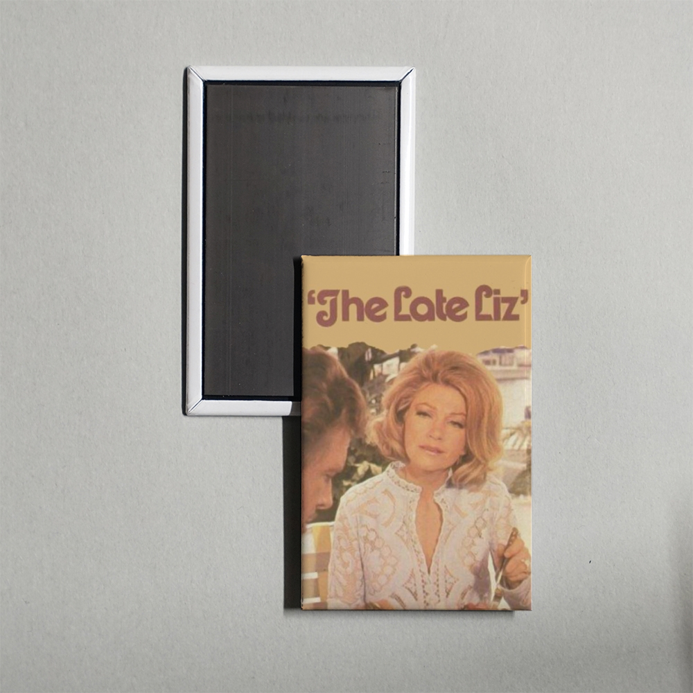 The Late Liz Mini Movie Fridge Magnet