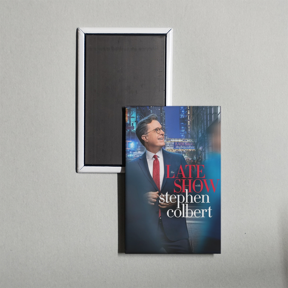 The Late Show with Stephen Colbert TV Show Fridge Magnet