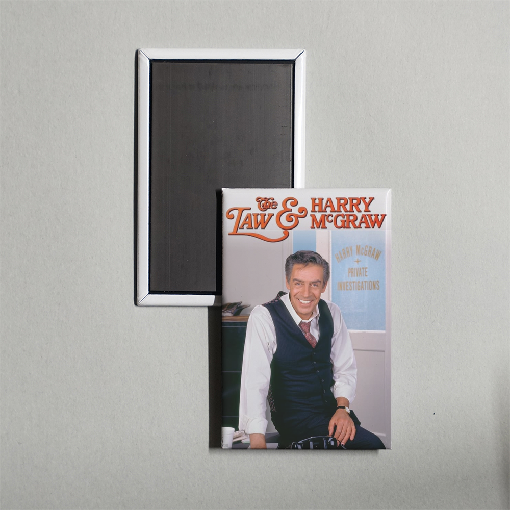 The Law & Harry McGraw TV Show Fridge Magnet