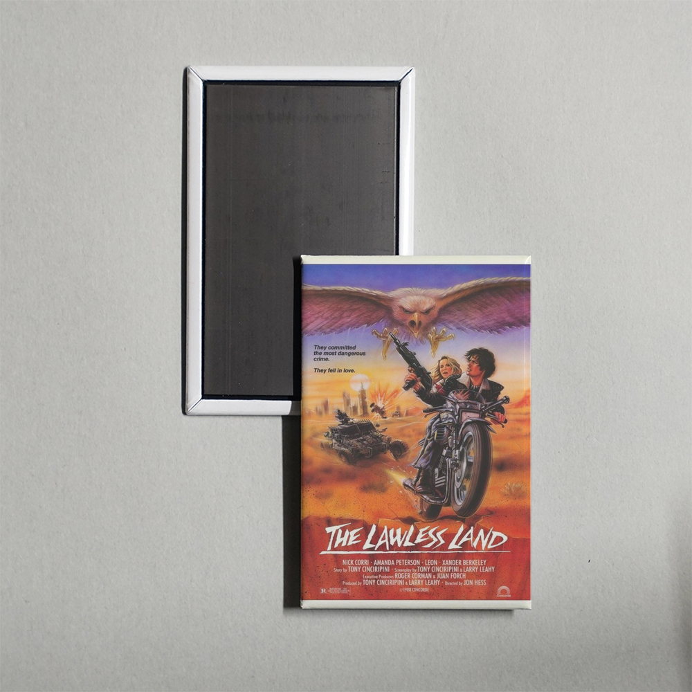 The Lawless Land Mini Movie Fridge Magnet