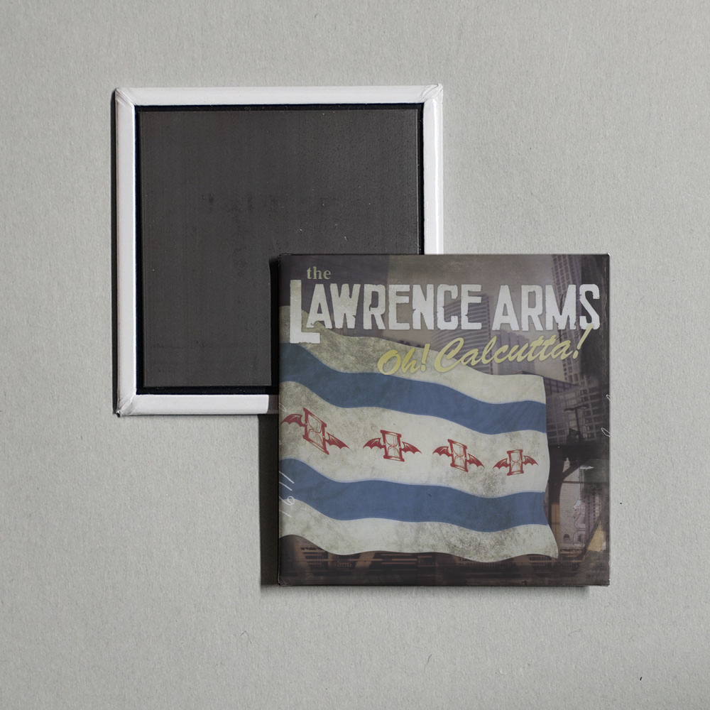 The Lawrence Arms - Oh! Calcutta! Album Cover Fridge Magnet