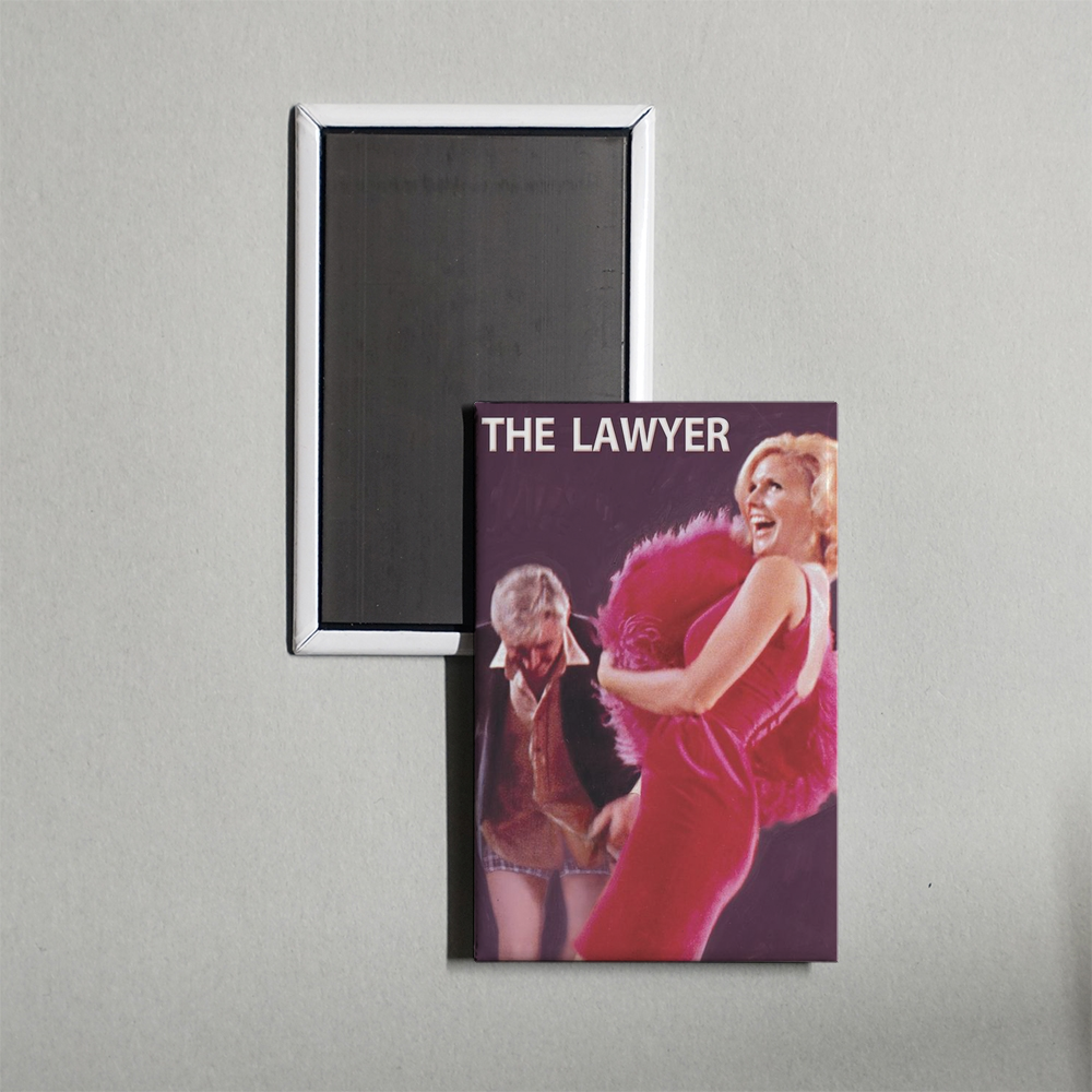 The Lawyer Mini Movie Fridge Magnet