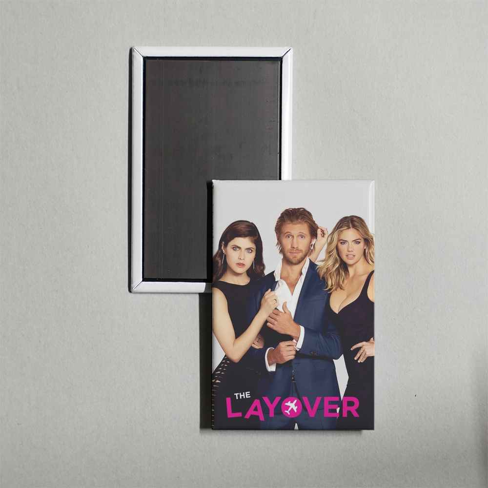 The Layover Mini Movie Fridge Magnet