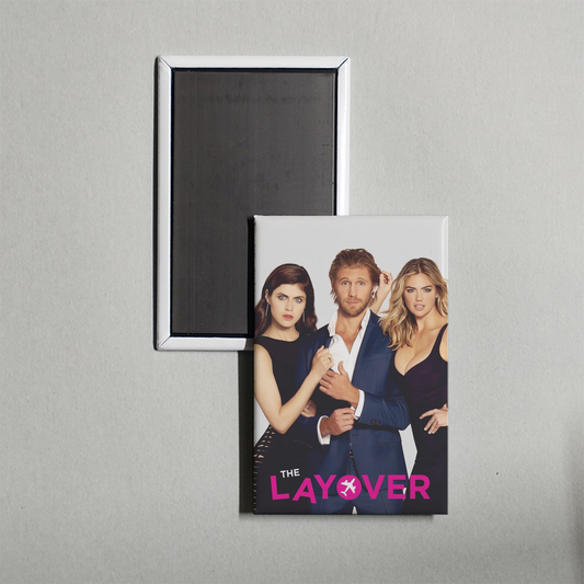 The Layover Mini Movie Fridge Magnet
