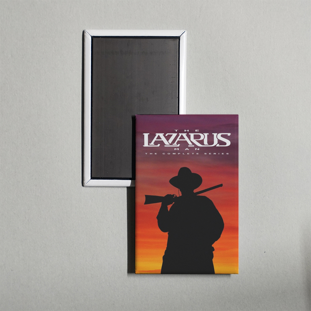 The Lazarus Man TV Show Fridge Magnet