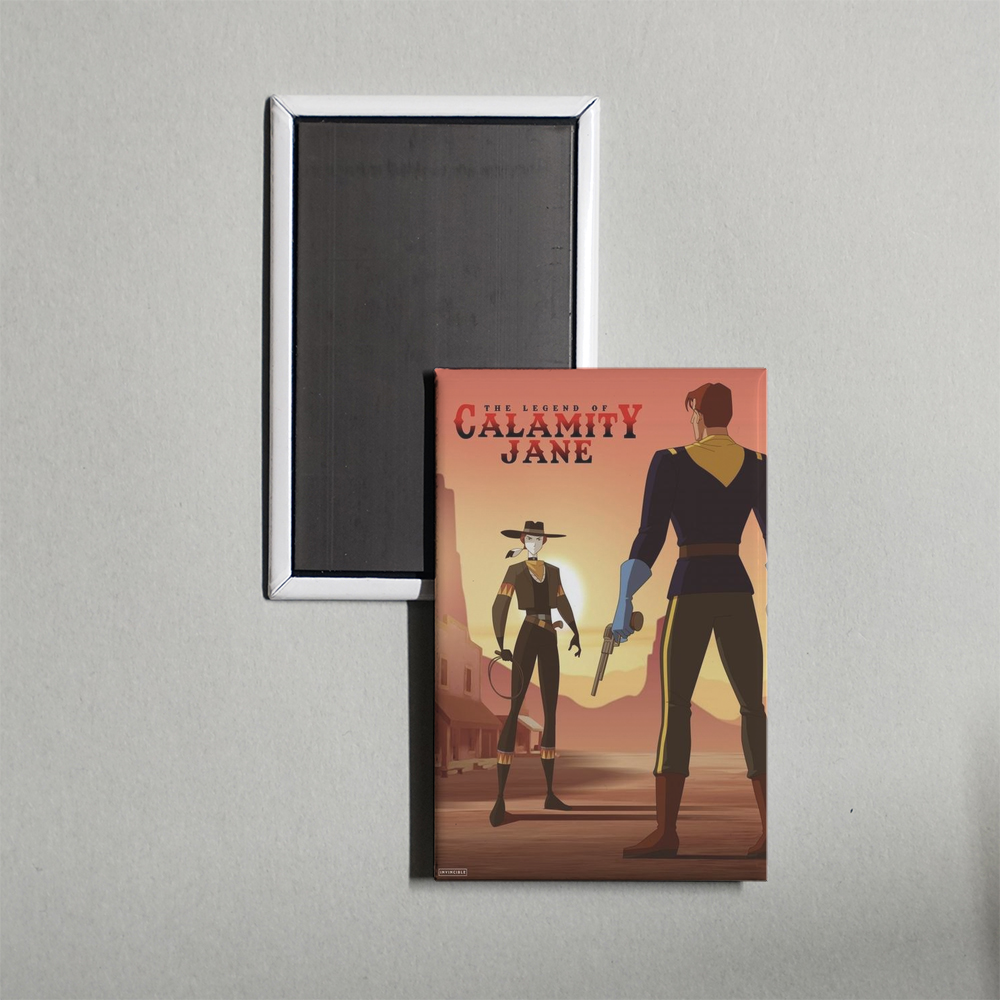 The Legend of Calamity Jane TV Show Fridge Magnet