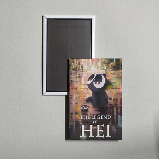 The Legend of Hei Mini Movie Fridge Magnet