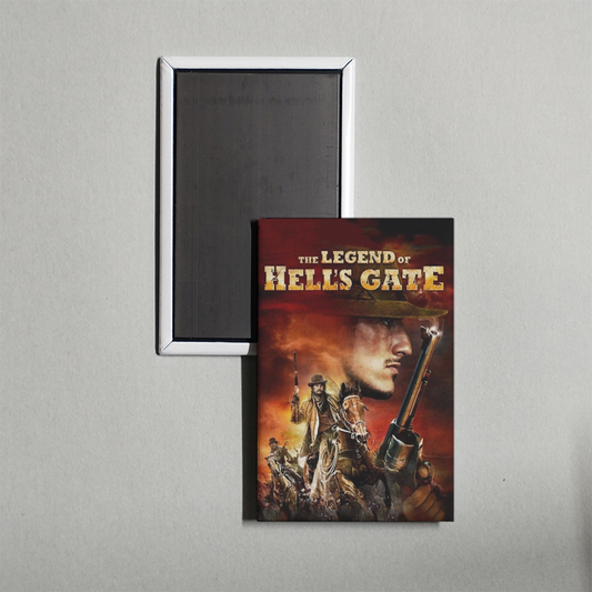 The Legend of Hell's Gate An American Conspiracy Mini Movie Fridge Magnet