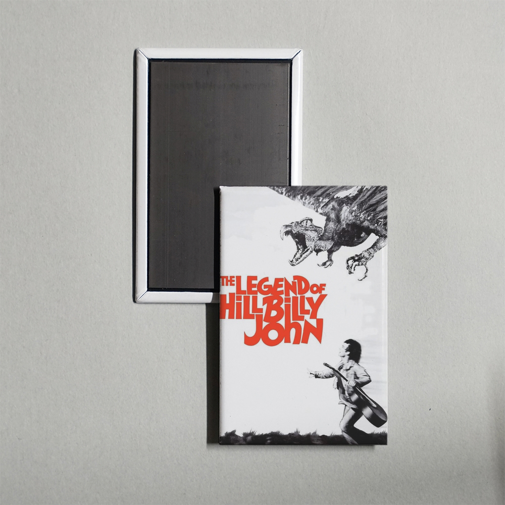 The Legend of Hillbilly John Mini Movie Fridge Magnet