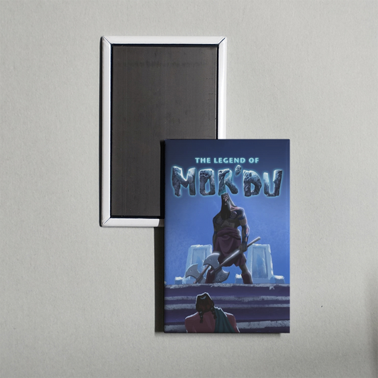 The Legend of Mor'du Mini Movie Fridge Magnet