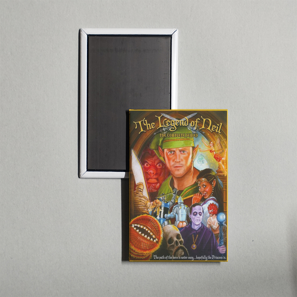 The Legend of Neil TV Show Fridge Magnet