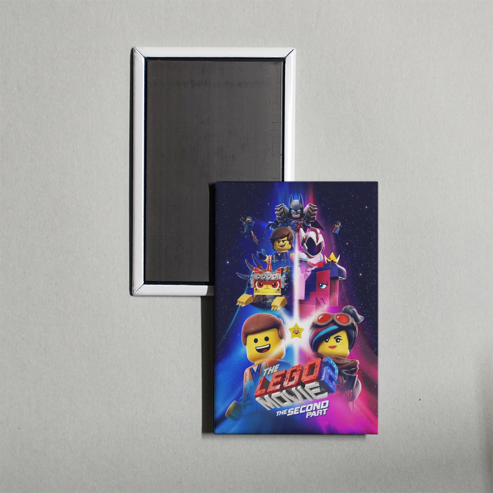 The Lego Movie 2 The Second Part Mini Movie Fridge Magnet