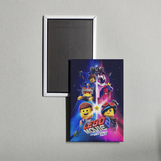 The Lego Movie 2 The Second Part Mini Movie Fridge Magnet