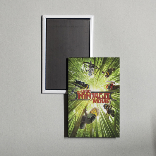 The Lego Ninjago Movie Mini Movie Fridge Magnet