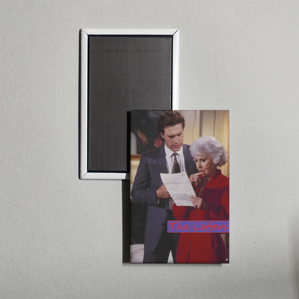 The Letters Mini Movie Fridge Magnet