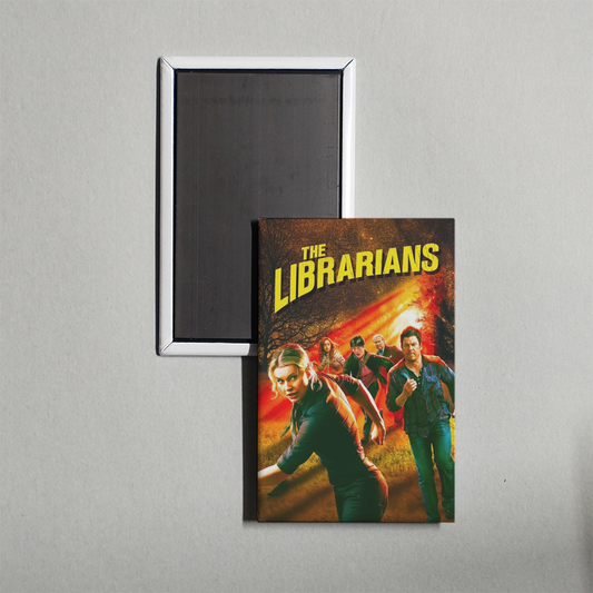 The Librarians TV Show Fridge Magnet