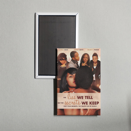 The Lies We Tell But the Secrets We Keep Part 2 Mini Movie Fridge Magnet