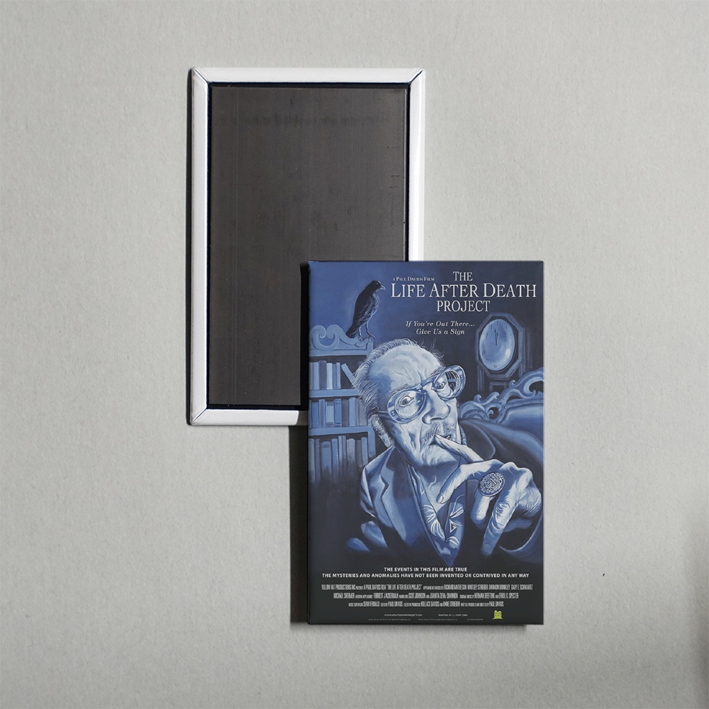 The Life After Death Project Mini Movie Fridge Magnet