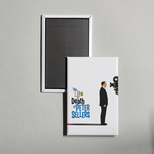 The Life and Death of Peter Sellers Mini Movie Fridge Magnet