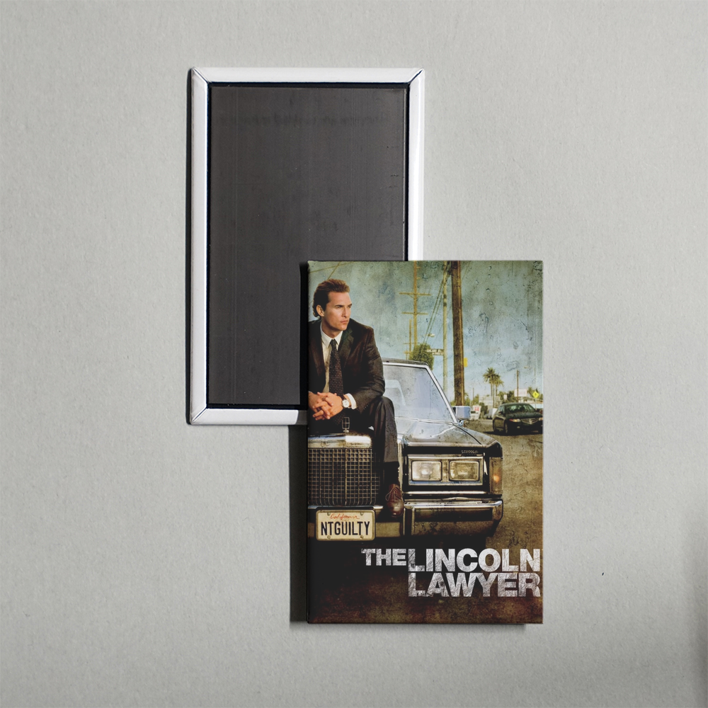 The Lincoln Lawyer Mini Movie Fridge Magnet