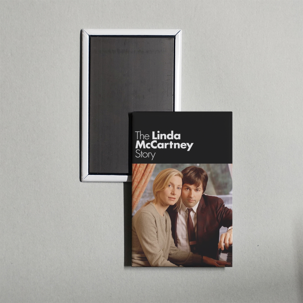 The Linda McCartney Story Mini Movie Fridge Magnet