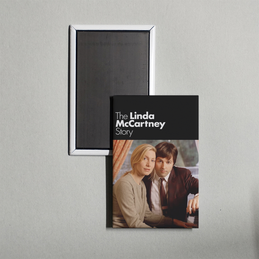 The Linda McCartney Story Mini Movie Fridge Magnet