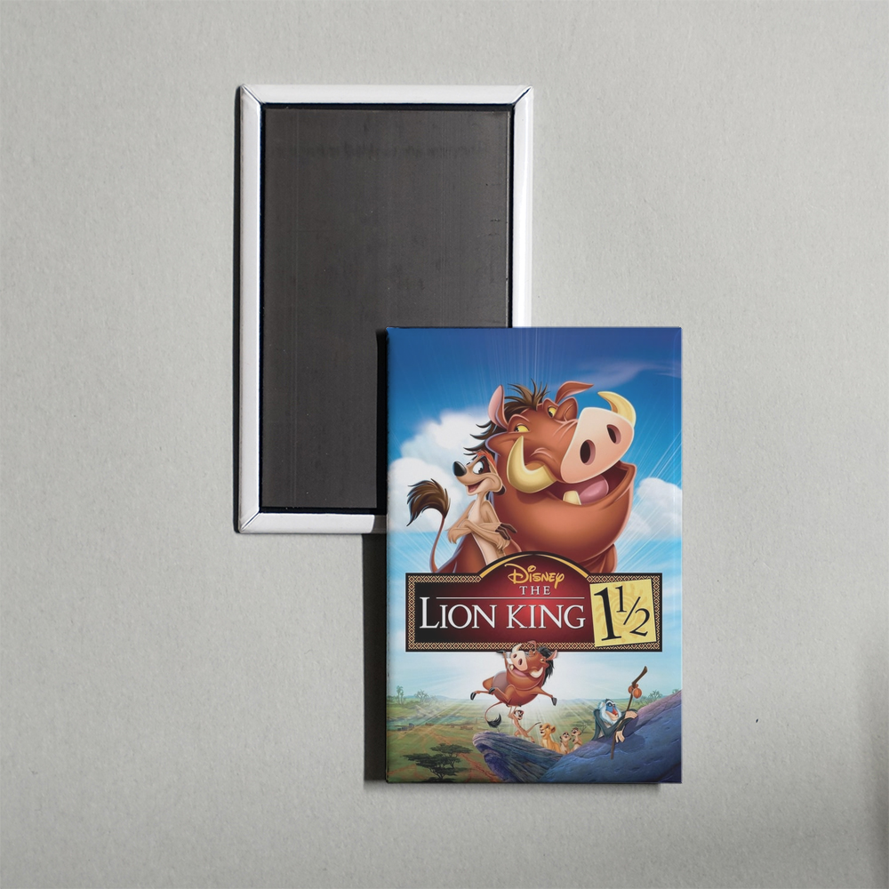 The Lion King 1Â½ Mini Movie Fridge Magnet