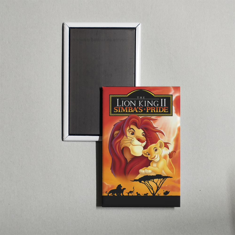 The Lion King II Simba's Pride Mini Movie Fridge Magnet