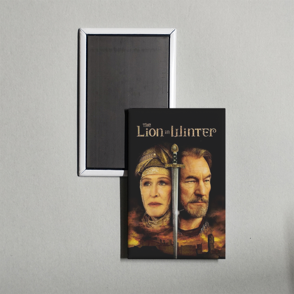 The Lion in Winter Mini Movie Fridge Magnet