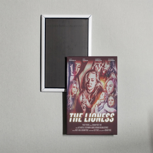 The Lioness Mini Movie Fridge Magnet