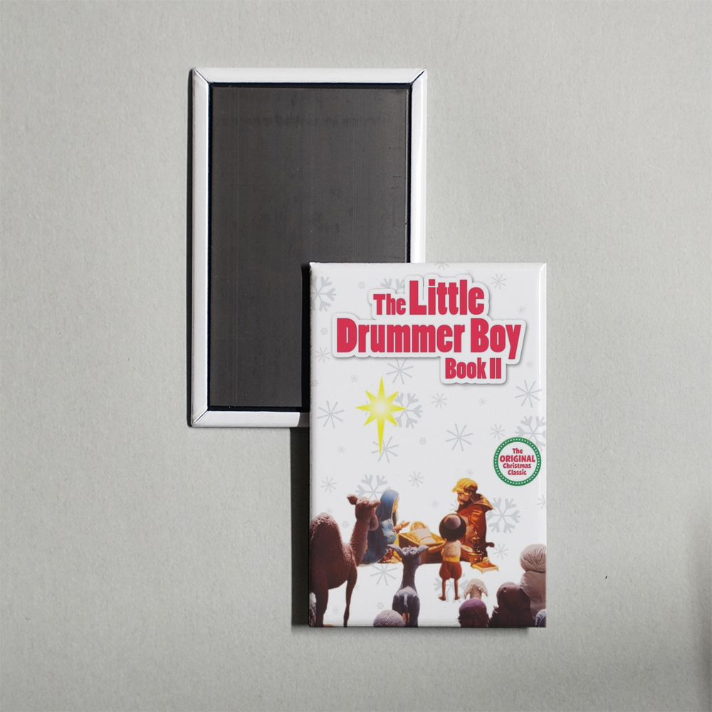 The Little Drummer Boy Book II Mini Movie Fridge Magnet