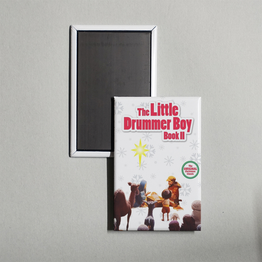 The Little Drummer Boy Book II Mini Movie Fridge Magnet