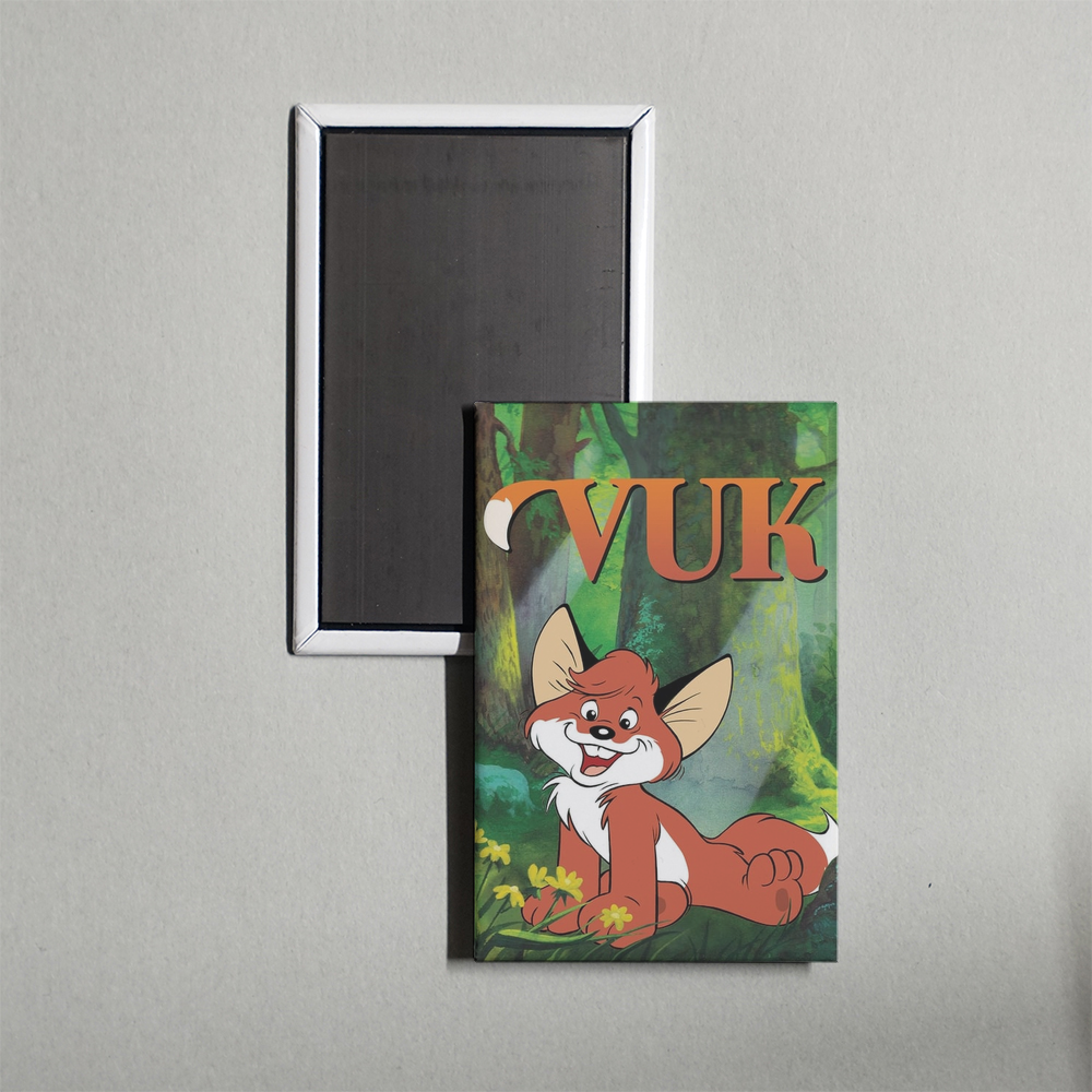 The Little Fox Mini Movie Fridge Magnet